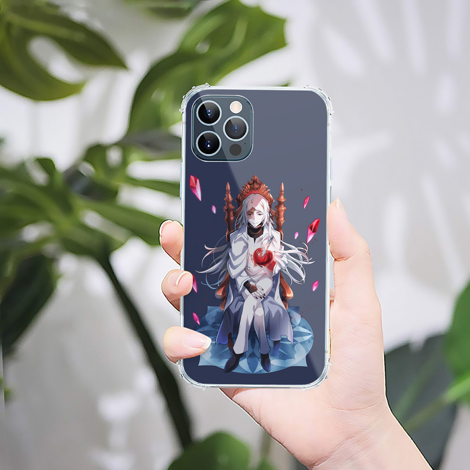 （画像用） 文豪ストレイドッグス Bungo Stray Dogs 【iPhone 12シリーズ対応】透明スマホケース（クリアソフトケース）